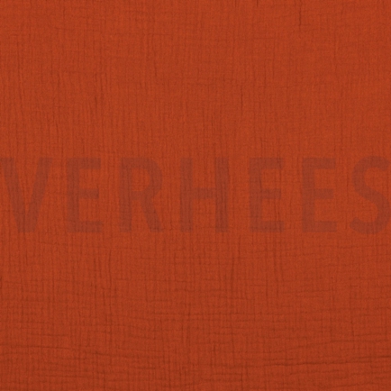 DOUBLE GAUZE GOTS RUST (hover)