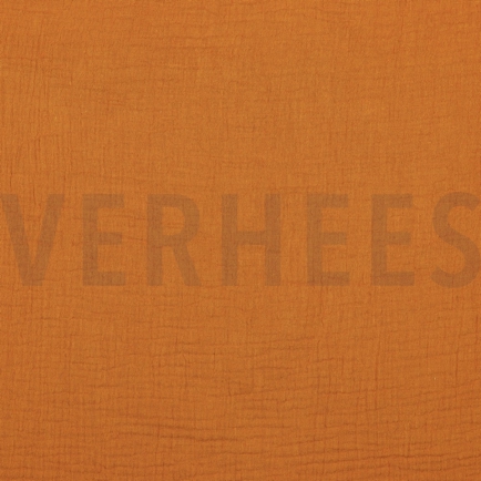 DOUBLE GAUZE GOTS BRIQUE (hover)