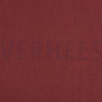 DOUBLE GAUZE GOTS ROUGE (hover)