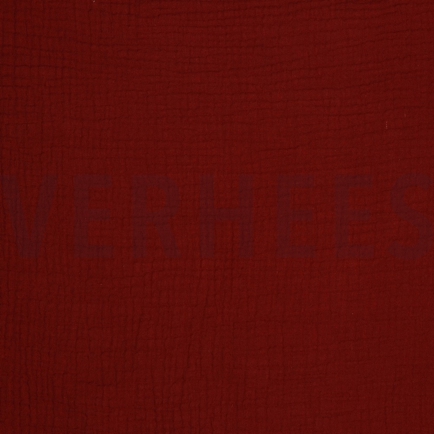 DOUBLE GAUZE GOTS BORDEAUX (hover)