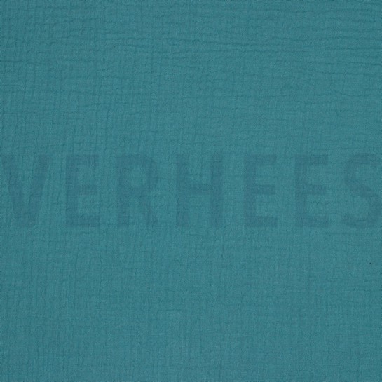 MUSSELIN GOTS SCHATTENBLAU #7