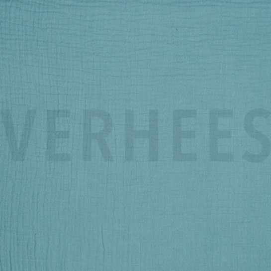 MUSSELIN GOTS TEAL #7