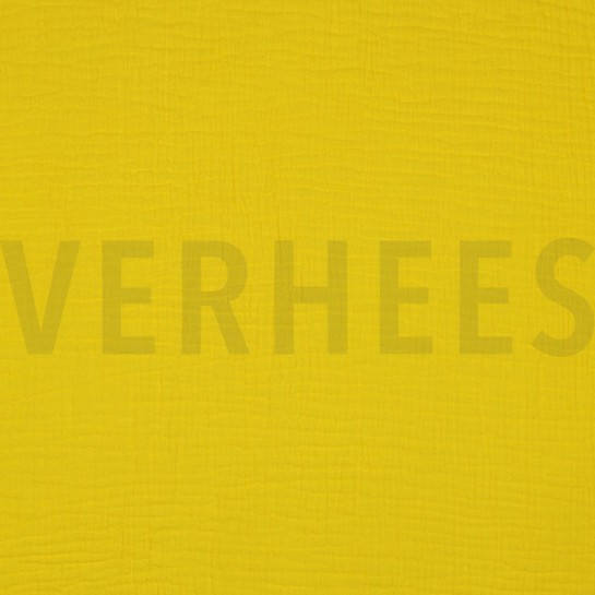 MUSSELIN GOTS ZITRONEGELB #7