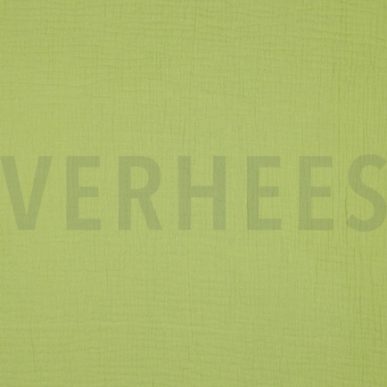 DOUBLE GAUZE GOTS OLD LIME (hover)