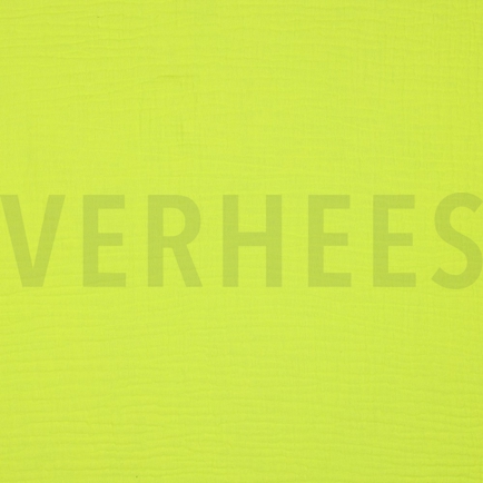 DOUBLE GAUZE GOTS YELLOW NEON (hover)