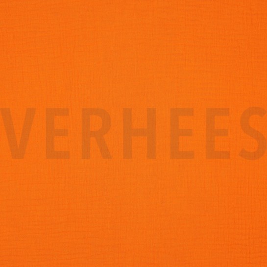 DOUBLE GAUZE GOTS ORANGE NEON #7