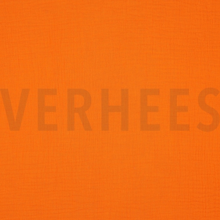 DOUBLE GAUZE GOTS ORANGE NEON (hover)