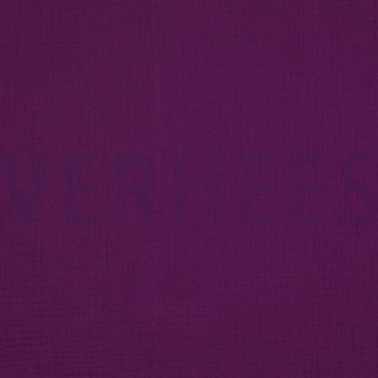 DOUBLE GAUZE GOTS CYCLAAM #7