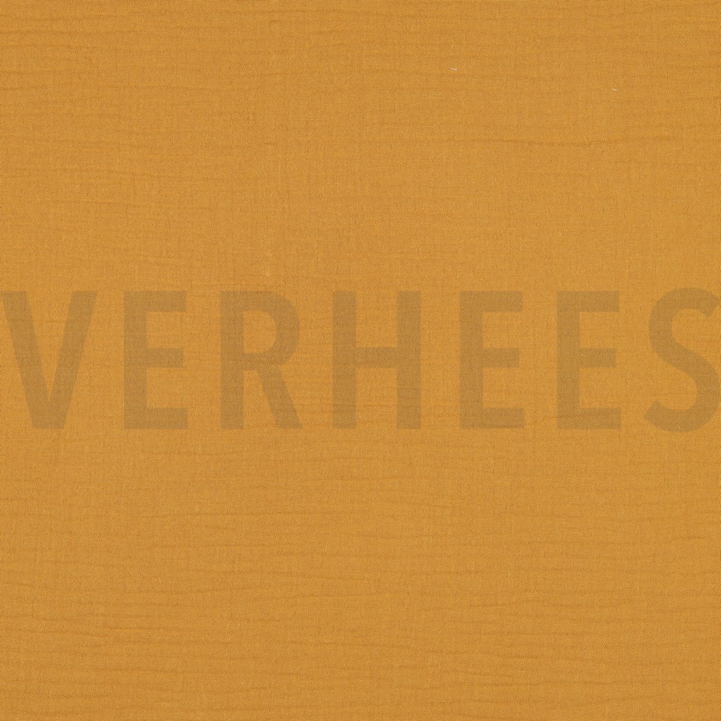 DOUBLE GAUZE GOTS DARK OCHRE