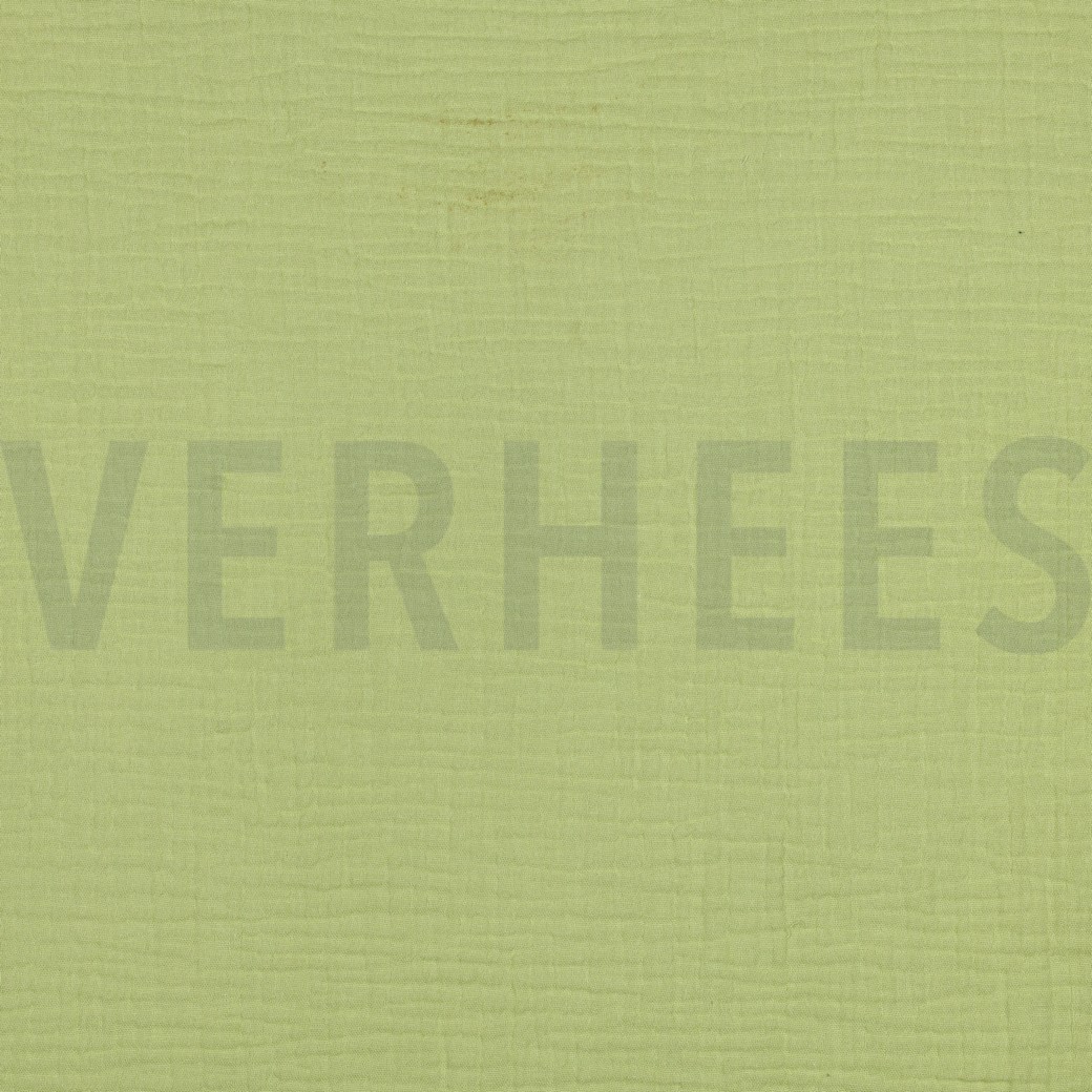 DOUBLE GAUZE GOTS SOFT GREEN