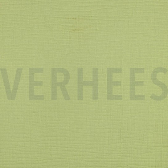 DOUBLE GAUZE GOTS SOFT GREEN #7