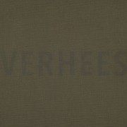 DOUBLE GAUZE GOTS DARK MOSS GREEN (thumbnail)