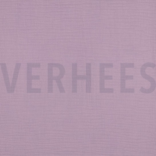 DOUBLE GAUZE GOTS LIGHT LILAC #7