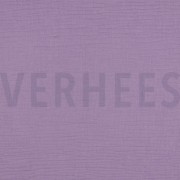 DOUBLE GAUZE GOTS DARK LILAC (thumbnail)
