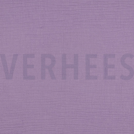 DOUBLE GAUZE GOTS DARK LILAC (hover)