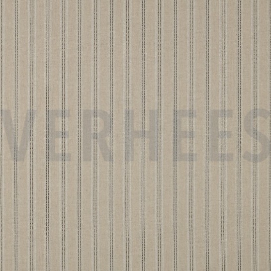 LINEN VISCOSE LUREX STRIPES ECRU #7
