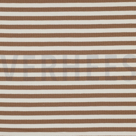 RIPPEN GARNGEFÄRBT STREIFEN ZIMT (hover)