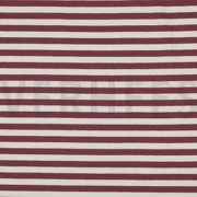 RIB YARN DYED STRIPE DARK BLUSH (thumbnail)