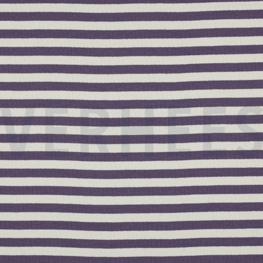 RIB YARN DYED STRIPE GRAPE