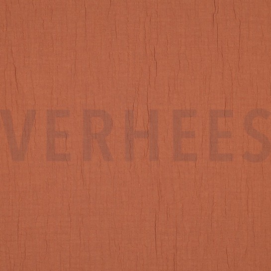 DOUBLE GAUZE SLUB BRICK #7