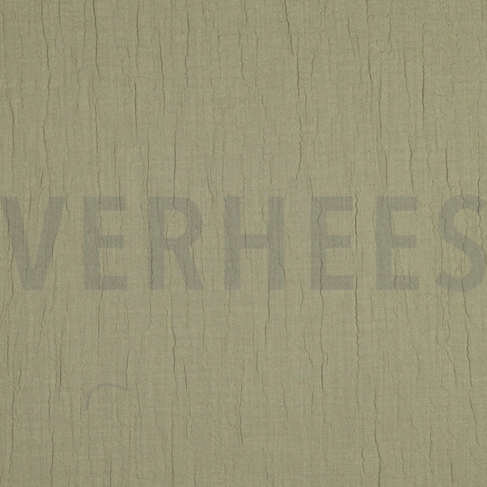 DOUBLE GAUZE SLUB OLIVE
