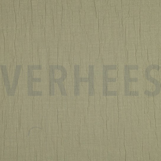 DOUBLE GAUZE SLUB OLIVE #7