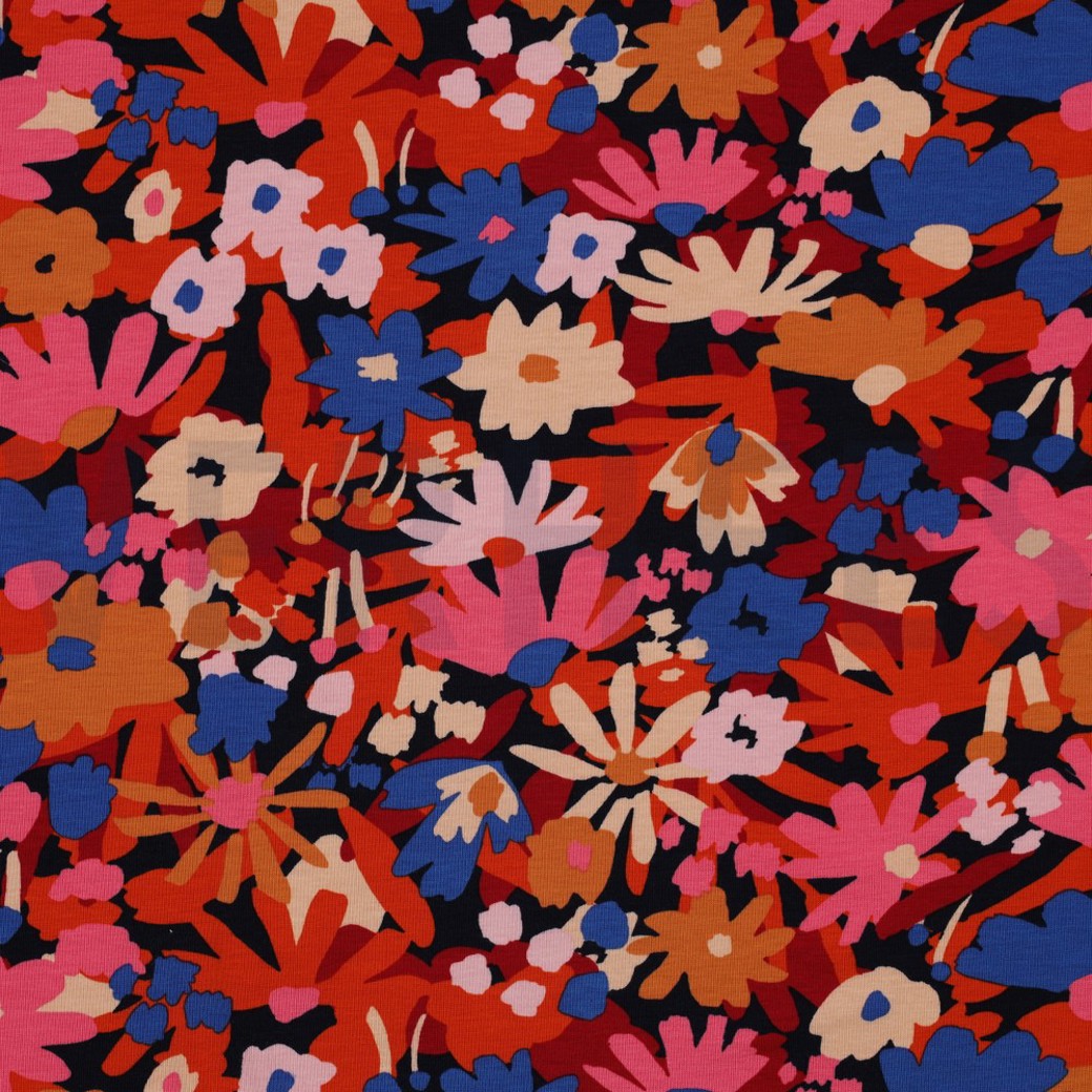 JERSEY GOTS POP BLOSSOM NERIDA HANSEN NAVY