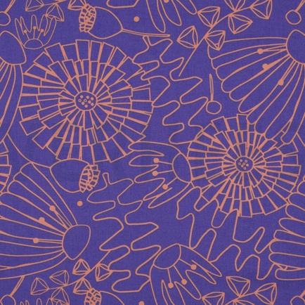 BAUMWOLLE POPELINE EDEN NERIDA HANSEN LILA/VIOLETT (hover)