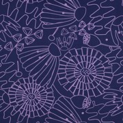 FINE POPLIN EDEN NERIDA HANSEN NAVY (thumbnail)