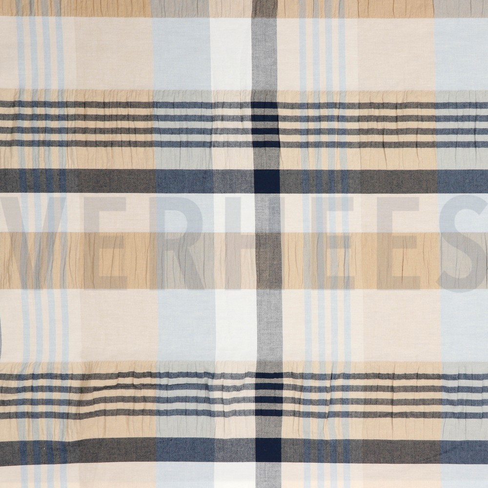 YARN DYED STRIPE LIGHT BLUE (hover)