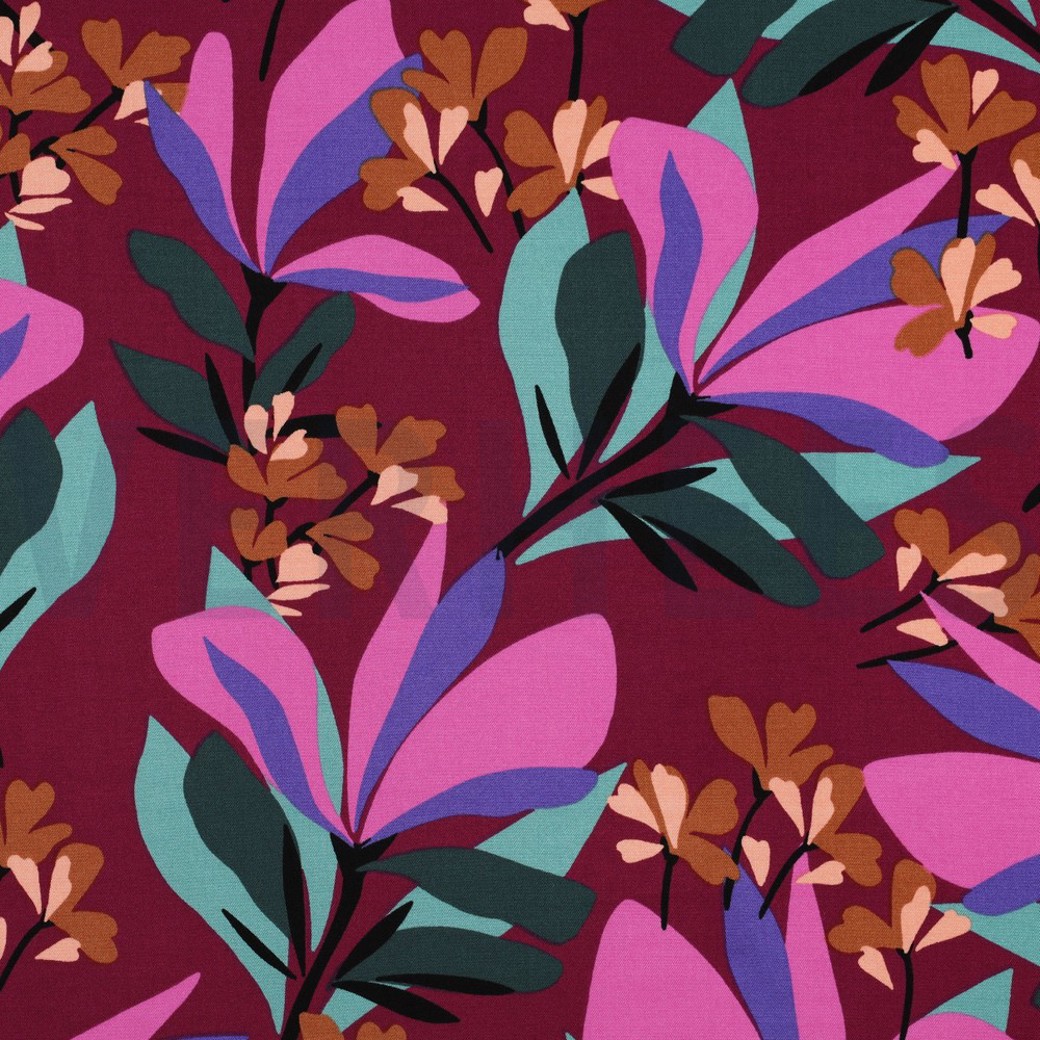 ROSELLA STRETCH SPRING GARDEN NERIDA HANSEN MAUVE
