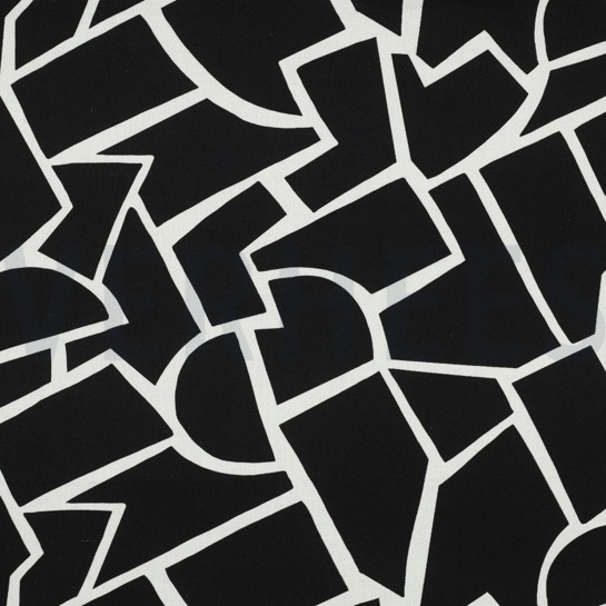 CANVAS ABSTRAKT SCHWARZ & WEISS #7