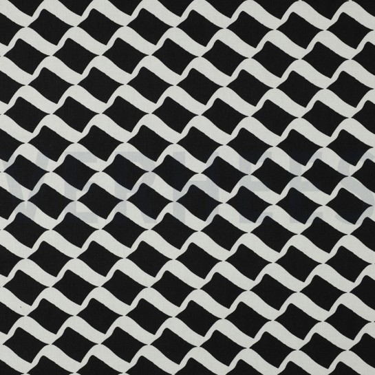 CANVAS ABSTRAKT SCHWARZ & WEISS #7