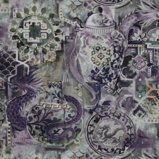 CANVAS DIGITAL ORIENTAL PURPLE #7