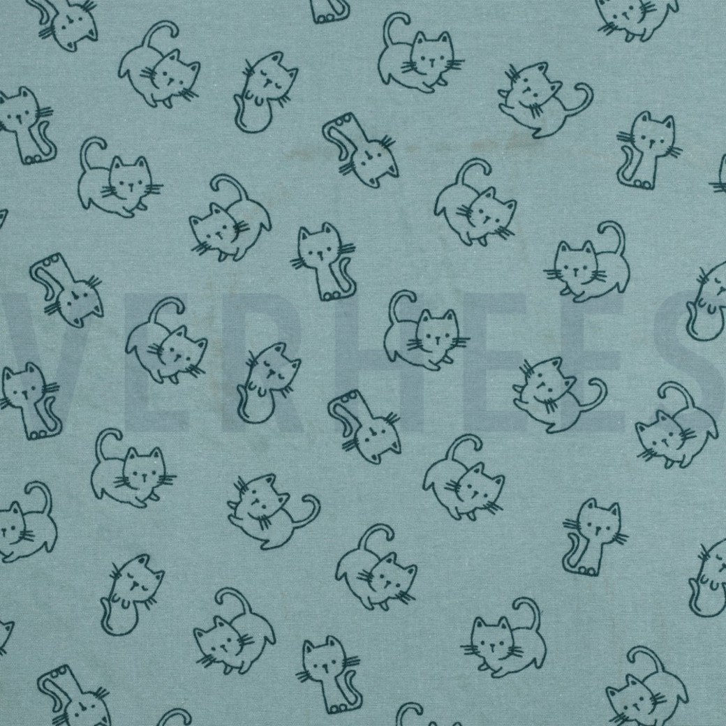 FLANNEL CATS MINT