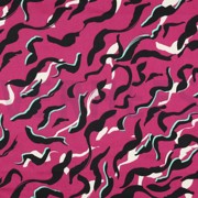 COTTON SATIN ANIMAL SKIN FUCHSIA (thumbnail)