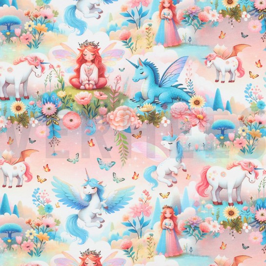 JERSEY DIGITAL EINHÖRNER BLAU #7