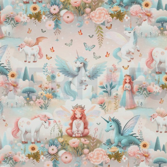 JERSEY DIGITAL EINHÖRNER ECRU #7