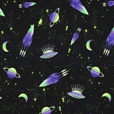 FRENCH TERRY DIGITAL SPACE BLACK (hover)