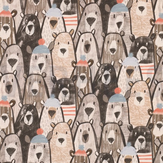 SWEAT DIGITAAL BEREN BEIGE #7