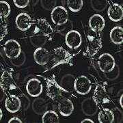 SWEAT DIGITAL DIRT BIKES BLACK / GREEN (thumbnail)