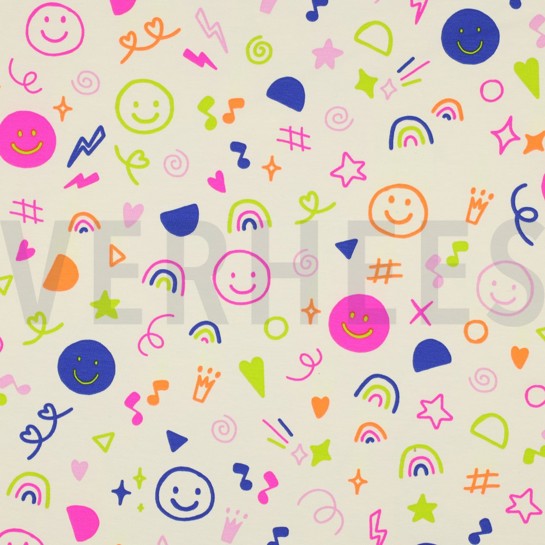 JERSEY NEON KRIZELEIEN GEBROCHEN WEISS #7