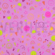 JERSEY NEON DOODLES LAVENDER (thumbnail)