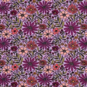 JERSEY FLOWERS LAVENDER (thumbnail)