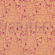 JERSEY DOGS PEACH (thumbnail)