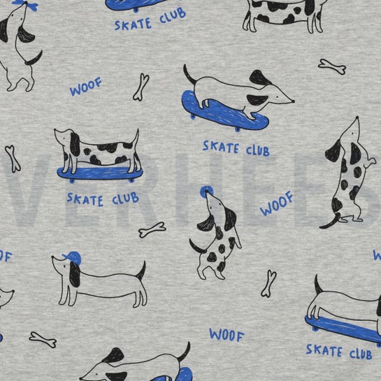 JERSEY MELANGE SKATE CLUB HELLGRAU MELIERT #7