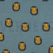SWEAT MELANGE LIONS SMOKE BLUE MELANGE (thumbnail)