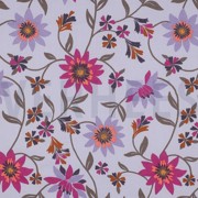 COTTON VOILE FLOWERS LAVENDER (thumbnail)
