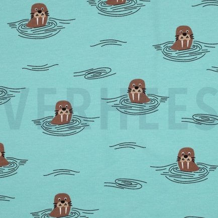 SOFT SWEAT WALRUSES DARK MINT (hover)