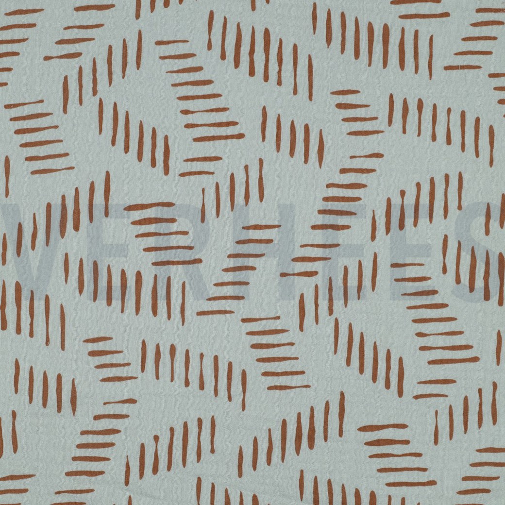 DOUBLE GAUZE ABSTRACT NILE